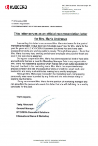 Letter of recommendation Tariq KDIS